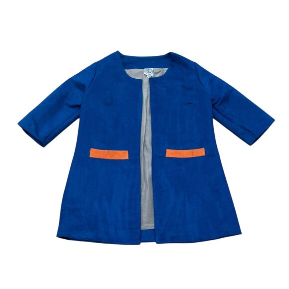 Women’s Voyage jacket blue/orange polyester 2000s - Picture 1 of 6